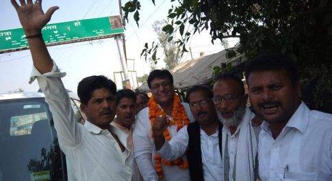 समाजवादी सेकुलर मोर्चा के राष्ट्रीय प्रवक्ता नवाब अली अकबर का बहराइच के प्रथम आगमन पर कार्यकर्ताओ ने किया स्वागत