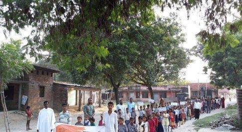 ब्रिज आफ होप संस्था द्वारा गांधी जयंती पर स्वच्छता ही सेवा पर जन जागरूकता रैली निकाली गयी