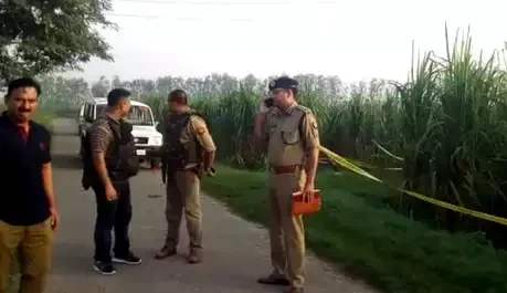 पुलिस और बदमाशों के बीच हुई मुठभेड़,50-50 हजार के दो इनामी बदमाश ढेर