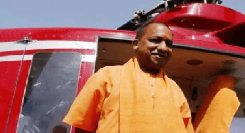 प्रशासन में मचा हड़कंप, सीएम के हेलीकॉप्टर को पायलट ने खेत में उतारा