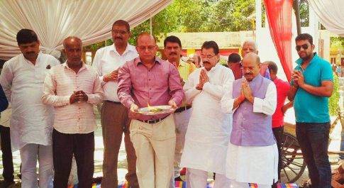 महाराणा प्रताप जन्मोत्सव समारोह एवं मूर्ति स्थल का हुआ शिलान्यास