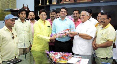 उत्तर प्रदेश जिला मान्यता प्राप्त पत्रकार एसोसिएशन द्वारा नवनियुक्त सूचना निदेशक का स्वागत