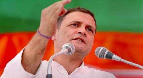 राहुल की जुबान फिसली कुंभाराम लिफ्ट योजना को कुंभकरण लिफ्ट योजना कहा, पांडाल में गूंज पड़े हंसी के ठहाके
