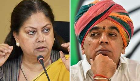 सीएम वसुंधरा का मुकाबला होगा पूर्व बीजेपी नेता जसवंत सिंह के बेटे से, कांग्रेस ने दिया टिकट