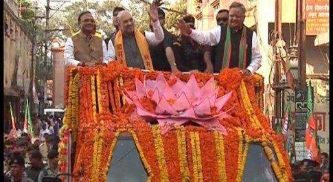 छत्तीसगढ़ में चुनाव प्रचार के आखिरी दिन अमित शाह और राहुल ने की कई रैलियां, 18 सीटों पर 12 नवंबर को होगा मतदान