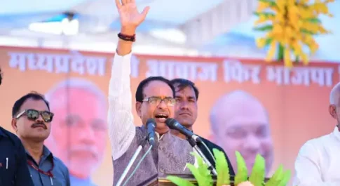 शिवराज सिंह चौहान ने सवर्ण आंदोलन के पीछे कांग्रेस का हाथ होने की जताई आशंका