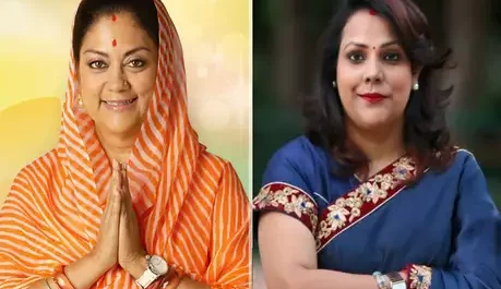 सीएम वसुंधरा राजे को चुनौती देने के लिये IPS अधिकारी की पत्नी लड़ेंगी चुनाव
