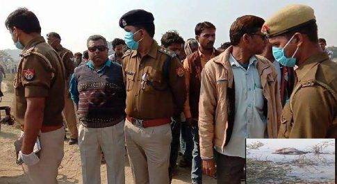 महराजगंज। लाश छिपाने का सेफजोन बना बनगढिया क्षेत्र पावा नाला मे मिला युवक का शव
