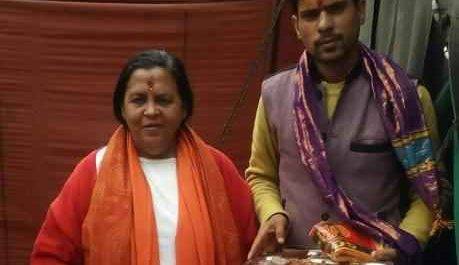 उमा भारती का आध्यात्मिक दौरा, कर रही हैं हर्षिल के मंदिर में सात दिन का प्रवास