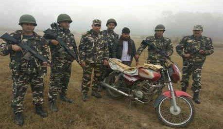 एसएसबी को बड़ी मिली सफलता,भारत-नेपाल सीमा पर दो करोड़ की चरस के साथ एक तस्कर को दबोचा