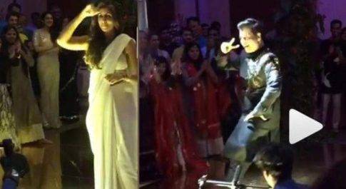 वेडिंग रिसेप्शन पार्टी में बॉलीवुड के कई सितारे पहुंचे, श्वेता बच्चन ने किया डांस तो मां उतारी नजर