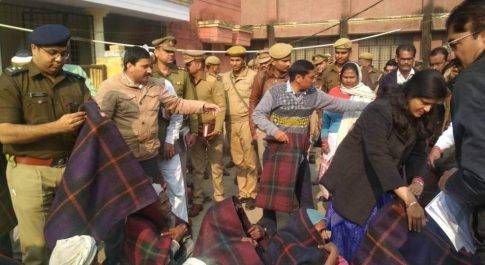 नव वर्ष के प्रथम दिन 190 लोगों को मिली कम्बल की सौगात