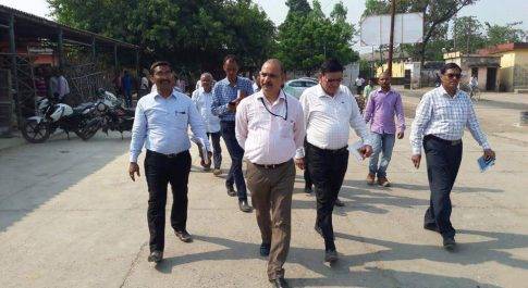 मण्डी निदेशक ने किया निरीक्षण
