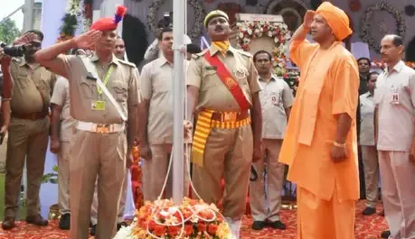 हम संकल्प लें कि जिन कारणों से हम गुलाम हुए, उसे स्वाधीन भारत में पनपने नहीं देंगे:सीएम योगी
