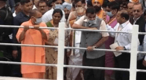 सीएम योगी ने किया कानपुर में नमामि गंगे परियोजना कार्यों का निरीक्षण, देंगे भाजपा नेता को देंगे श्रद्धांजलि