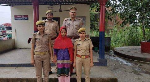 अपह्रता सुगरा खातून को पुलिस ने किया बरामद, डाक्टरी परीक्षण हेतु बहराइच किया रवाना