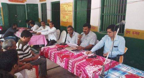 चौपाल में छाया रहा राशन कार्ड सड़क बिजली का मुद्दा