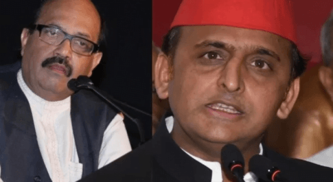अमर सिंह ने कहा- अखिलेश जवाब दे कि उनके बंगले में लगे सौ-सौ एसी, इटालियन टाइल्स और स्विमिंग पूल उनके खर्च पर बना था या फिर राजस्व विभाग के