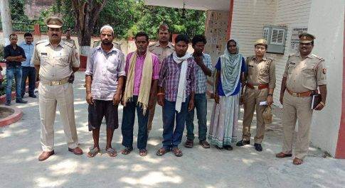 थाना विशेस्वरगंज में घटित घटना के सभी आरोपी गिरफ्तार