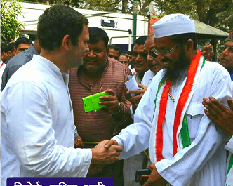 राहुल से मुलाकात करने दिल्ली पहुचे कांग्रेस नेता शौकत अली फ़ैज़ी