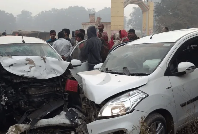 दर्दनाक सड़क हादसे में दंपति की मौत, पांच घायल