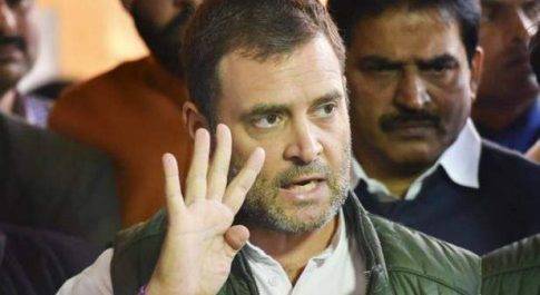 5 साल के अहंकार से पूरी तरह बर्बाद हो चुके किसानों को 17 रुपये देना अपमान के सामान है :राहुल