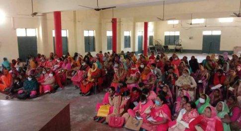 अनुपूरक पोषाहार योजना का किया गया आयोजन उपजिलाधिकारी रहे मुख्य अथिति