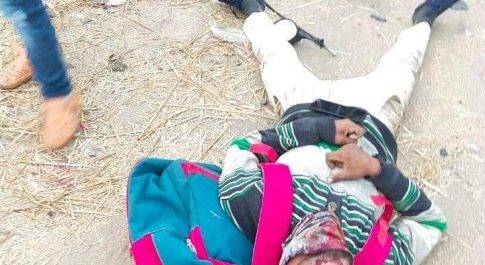 महराजगंज। गोरखपुर सोनौली मार्ग पर हुए सडक हादसे में दो युवको की हुई मौत