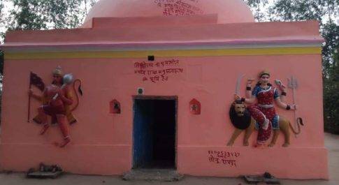DM के निर्देश के बाद भी भूमाफिया कब्जा मंदिर की जमीन पर कायम