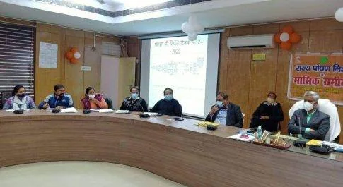 डीएम की अध्यक्षता में आयोजित हुई जिला स्वास्थ्य समिति की बैठक ब्यूरो चीफ कैलाश कुमार
