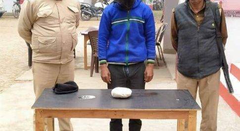 पुलिस द्वारा 550 ग्राम अवैध नशीला पाउडर डोडा चूर्ण सहित अभियुक्त को किया गया गिरफ्तार