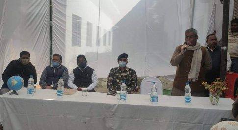 बाबागंज में आयोजित हुआ नशा उन्मूलन एवं पर्यावरण गोष्ठी