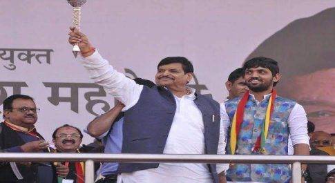 कांग्रेस कर सकती है शिवपाल की पार्टी से गठबंधन, प्रियंका के यूपी दौरे का चौथा दिन 