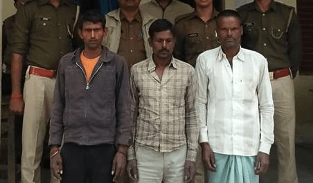 तीन वान्छित अपराधियो को पुलिस ने किया गीराफ्तार 