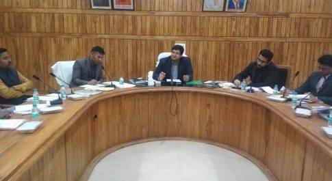 जिला स्तरीय पुनरीक्षा/जिला सलाहकार समिति की बैठक सम्पन्न