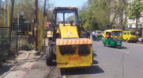 निजी क्रेन पर यातायात पुलिस लिखकर वाहन उठाने वाले ठेकेदारों पर चला एसएसपी का हंटर