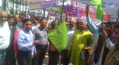 मतदान से कीर्तिमान के संकल्प के साथ आयोजित हुई जागरूकता रैली, उप जिला निर्वाचन अधिकारी ने दिखायी झण्डी