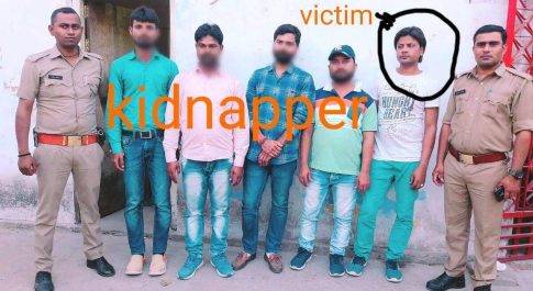 हजरतगंज में दिन- दहाड़े फैजान नामक युवक का अपहरण