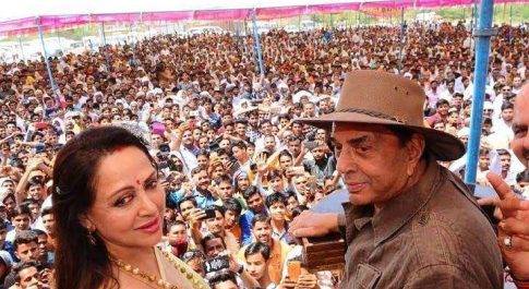 धर्मेंद्र ने कहा -बसंती की जीत बहूत बड़ी नहीं हुई तो मै पानी की टंकी पर चढ़ जाऊंगा 