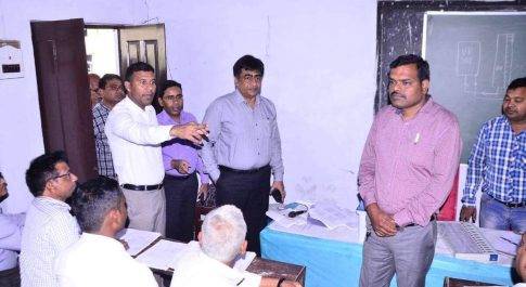 प्रशिक्षण कार्यक्रम स्थल पहुॅचें सामान्य प्रेक्षक मिथलेश कुमार  
