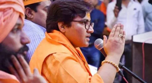 साध्वी प्रज्ञा ठाकुर की विवादित टिप्पणी से बीजेपी ने पल्ला झाड़ा,दी सफाई 