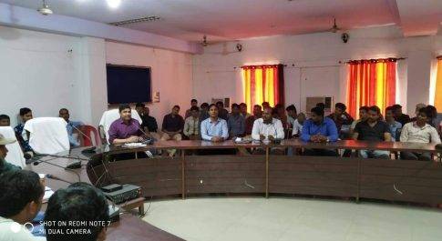 वेबकास्टिंग कार्य के लिए प्रशिक्षित किये गये जनसेवा केन्द्र के संचालक व कौशल विकास मिशन के प्रशिक्षणार्थी