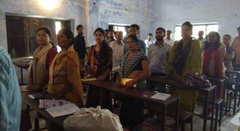 आयुक्त व डीआईजी ने किया प्रशिक्षण कार्यक्रम स्थल का निरीक्षण