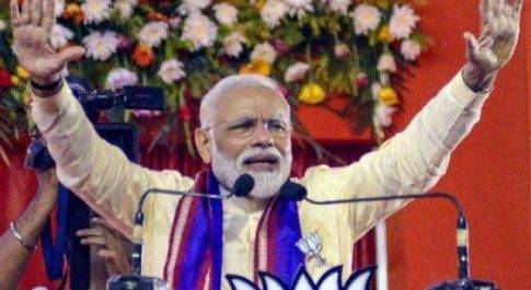 कांग्रेस की हार का दावा करते हुए पीएम मोदी ने कहा -कांग्रेस ने ‘नामदार’ को बचाने के लिए ‘दो बल्लेबाज’ खड़े किए हैं