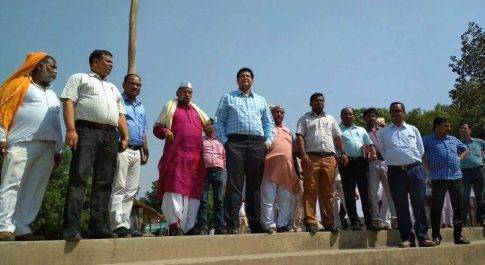 जिलाधिकारी ने किया चित्तौरा झील का निरीक्षण