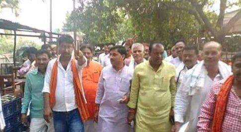 पंकज चौधरी को मंत्री पद के लिये भाजपा कार्यालय में उठा शोरःराकेश जायसवाल