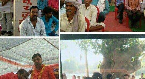 बृजमनगंज फरेंदा मार्ग चौरीकरण उच्चीकरण एवं लेपन कार्य का भूमि पूजन विधायक बजरंग बहादुर सिंह द्वारा सम्पन्न