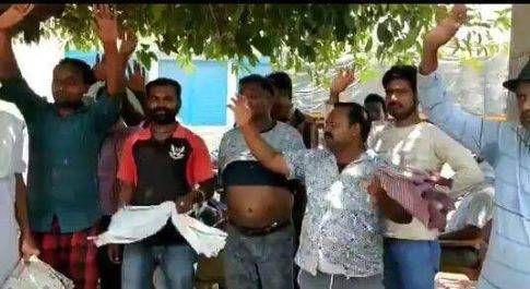 महराजगंज। पांच दिनों से बिजली खराब, नागरिकों ने किया प्रदर्शन