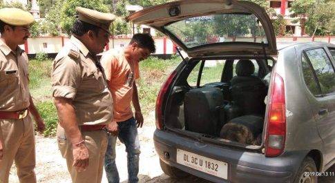 लखीमपुर खीरी | गौरीफंटा बॉर्डर पर पुलिस ने किया सघन तलाशी अभियान