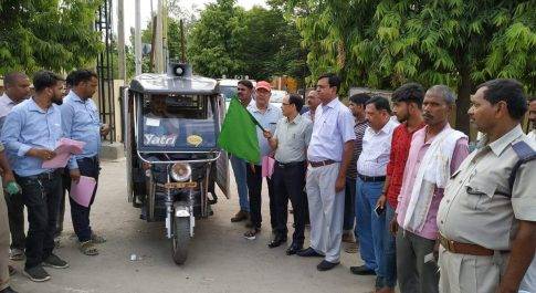 परिवहन विभाग द्वारा विभिन्न मार्गो पर चलाया गया संघन चेकिंग अभियान 